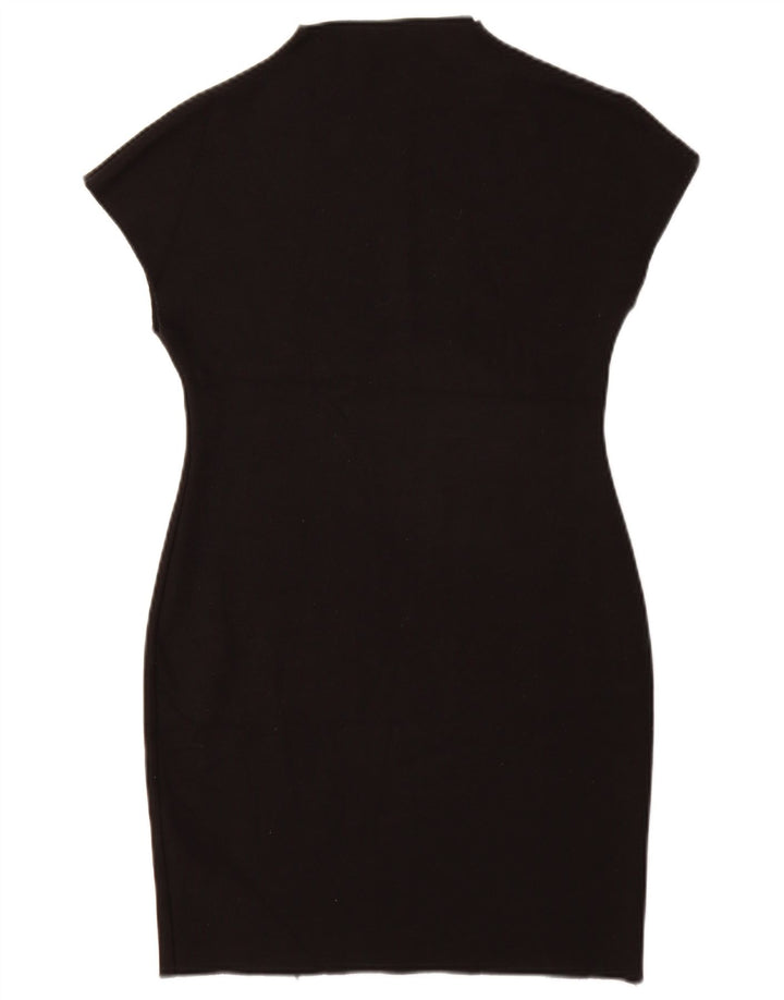 Rochie de damă ZARA Bodycon UK 14 mare, neagră, viscoză