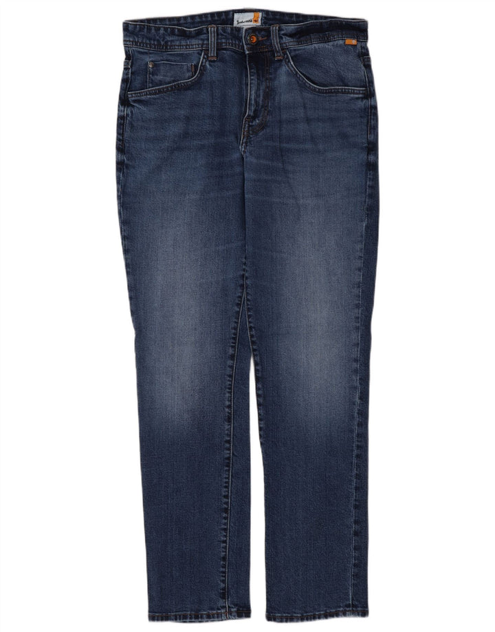 Blugi slim pentru bărbați Timberland W32 L32 bumbac albastru