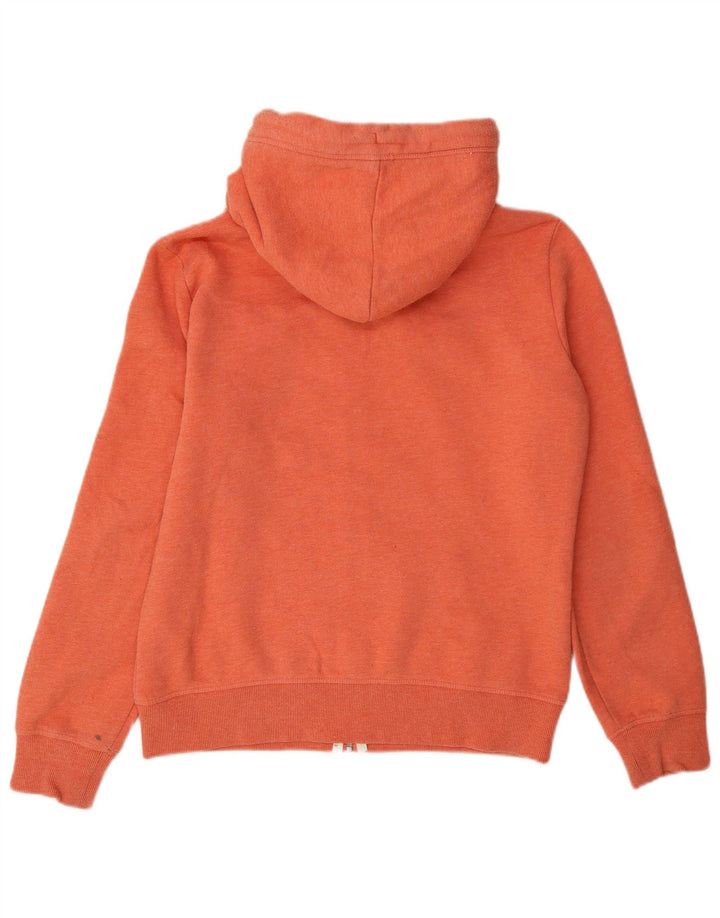 Pulover Superdry pentru femei, cu fermoar supradimensionat, bumbac portocaliu mediu UK 12