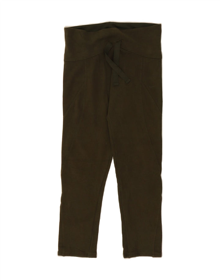 NIKE Womens Tracksuit Trousers UK 8/10 Small  Khaki Vintage Nike and Second-Hand Nike from Messina Hembry 