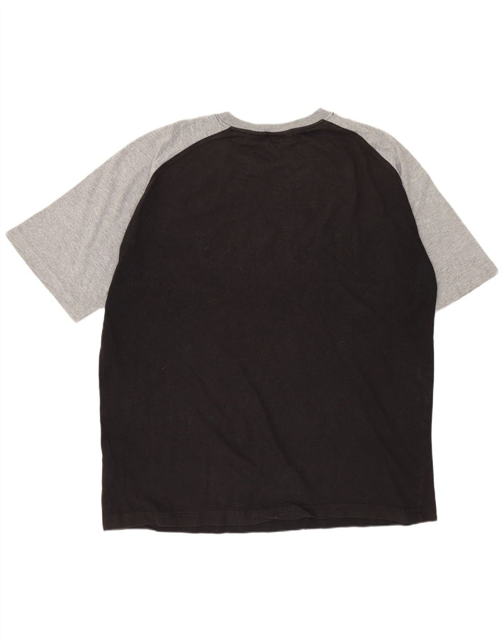 Tricou grafic pentru bărbați FILA Top XL Negru Colorblock