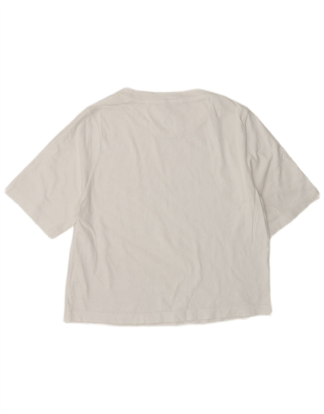 Tricou pentru femei Benetton Top UK 14 Medium White Bumbac
