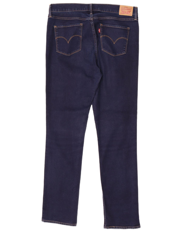 Blugi Levi's 312 Shaping Slim W32 L32 Bumbac albastru bleumarin