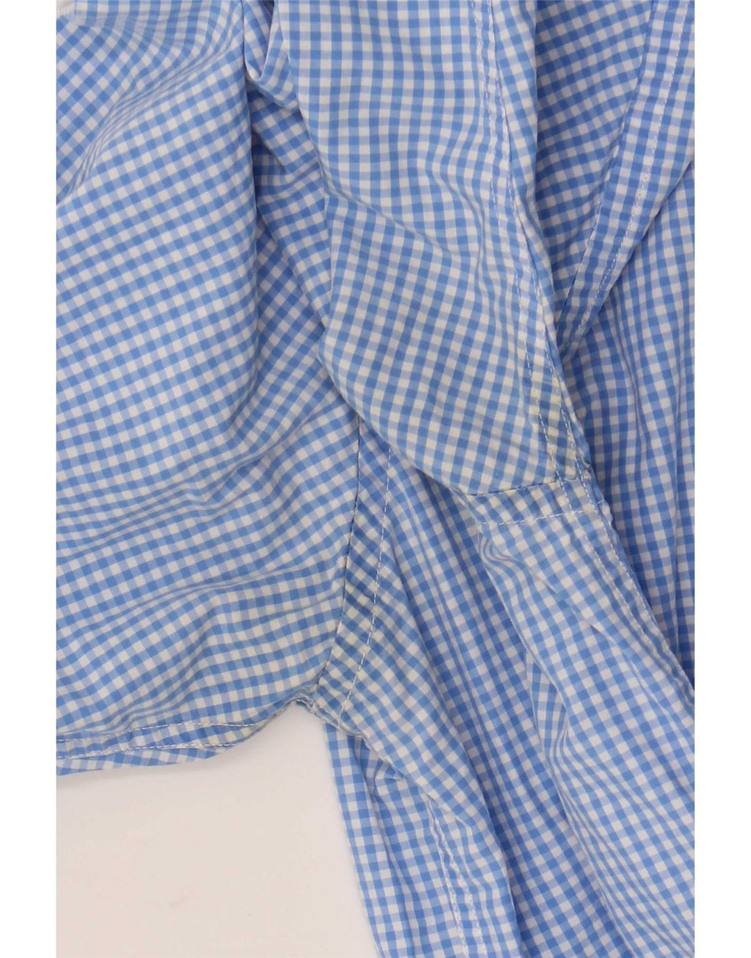 Cămașă pentru bărbați Nautica Mic, albastru Gingham Bumbac