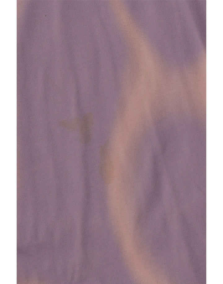 Tricou pentru femei ADIDAS UK 4/6 XS Violet Tie Dye Bumbac