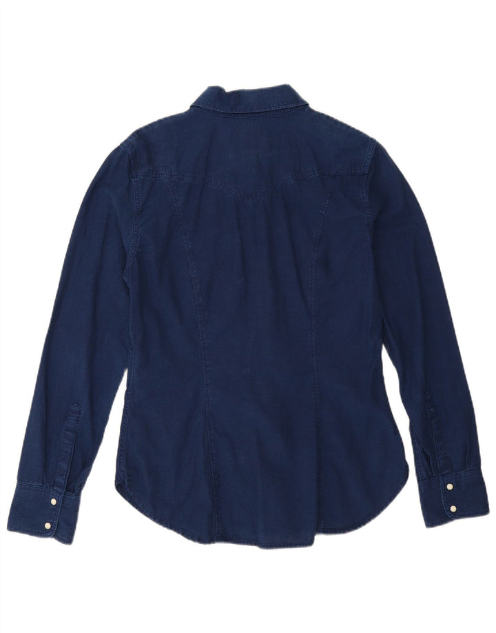 Cămașă Levi's pentru femei UK 14 Medium Bleumarin Bumbac