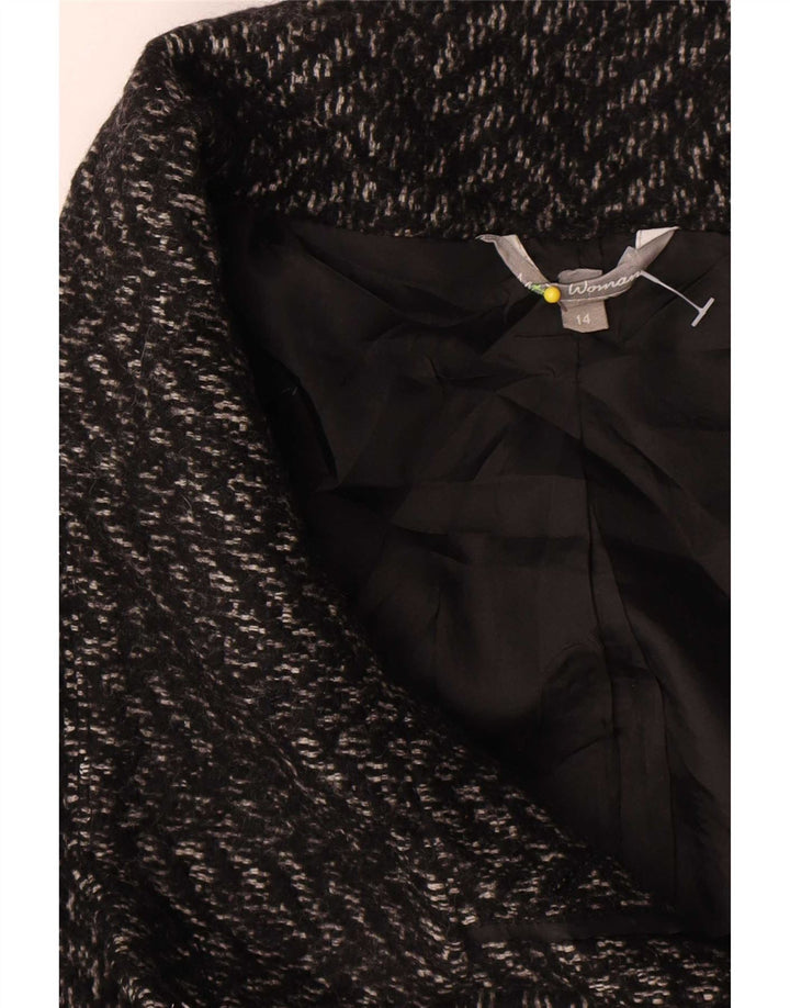 Pardesiu pentru femei Marks & Spencer UK 14 Medium Gri din poliester în schemă