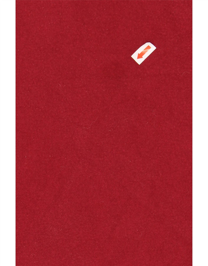 Hanorac pentru bărbați ADIDAS Pulover Medium Burgundy Bumbac