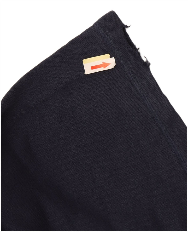 Pantaloni de trening NIKE Flare pentru femei UK 10 mic bumbac bleumarin