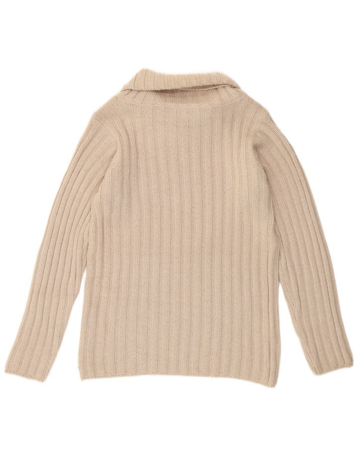 Pulover pentru femei Massimo Rebecchi Alpha Roll Gât IT 44 Medium Bej