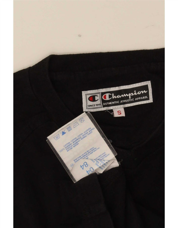 Tricou pentru bărbați Champion Top mic bumbac negru