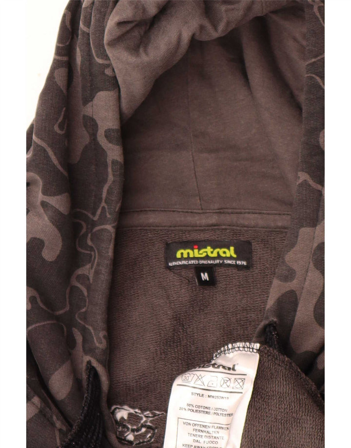 Pulover cu glugă supradimensionat pentru femei Mistral, UK 14 Camuflaj, gri mediu