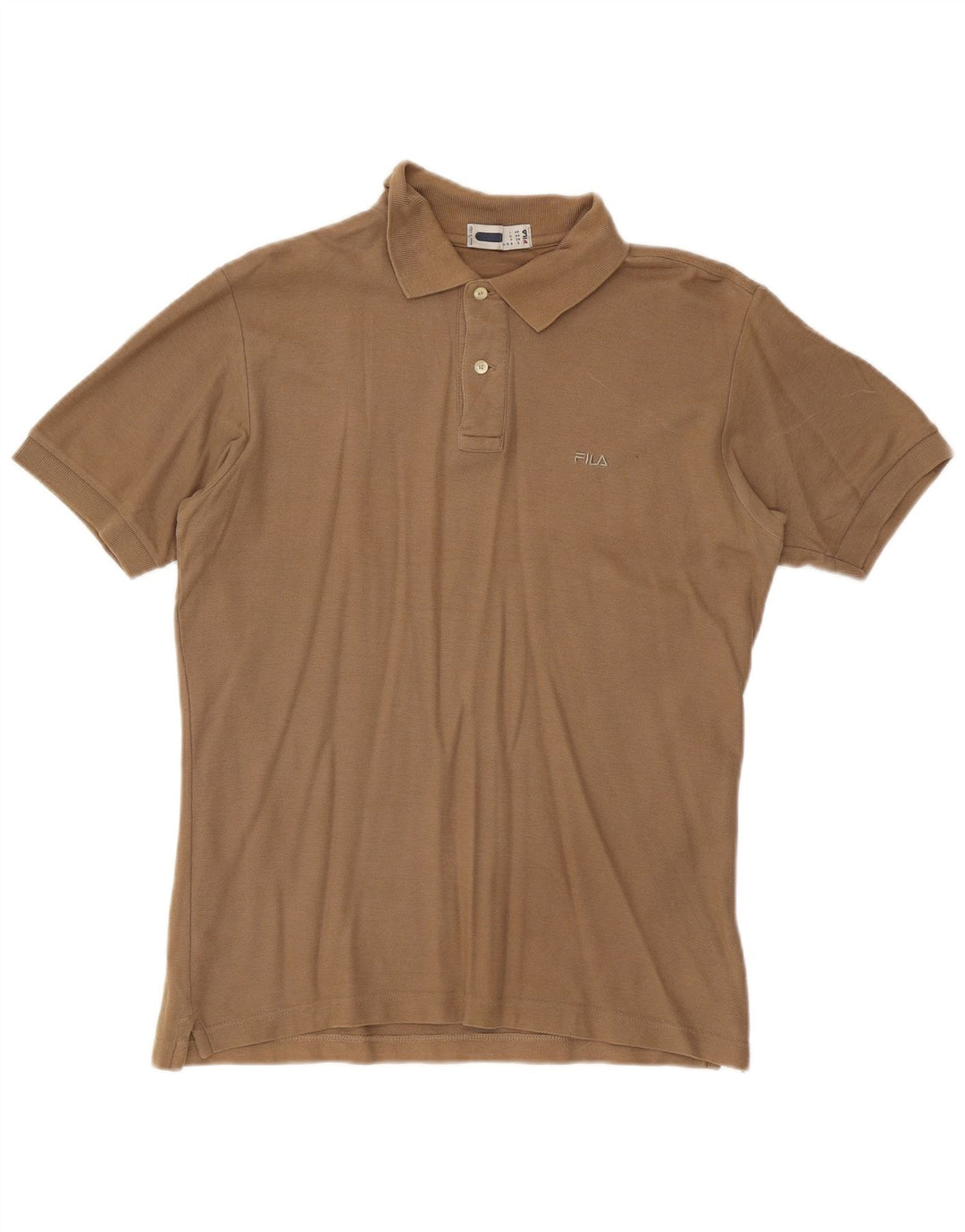 Tricou Polo Fila Bărbați Mic Bej Bumbac