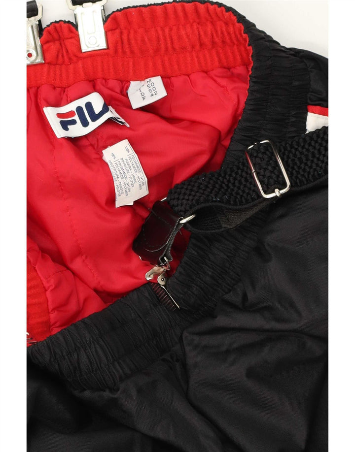 Pantaloni de schi Fila pentru bărbați IT 50 Medium Black Colorblock Poliamidă