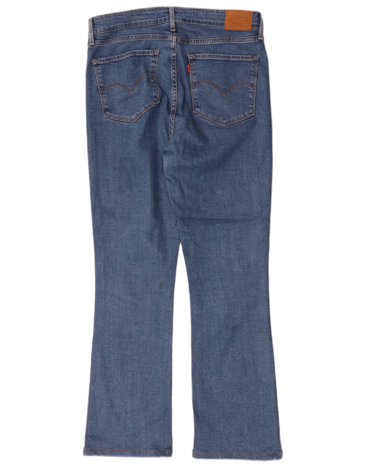 Blugi Levi's 725, cu talie înaltă, pentru femei, W32 L30, bumbac albastru