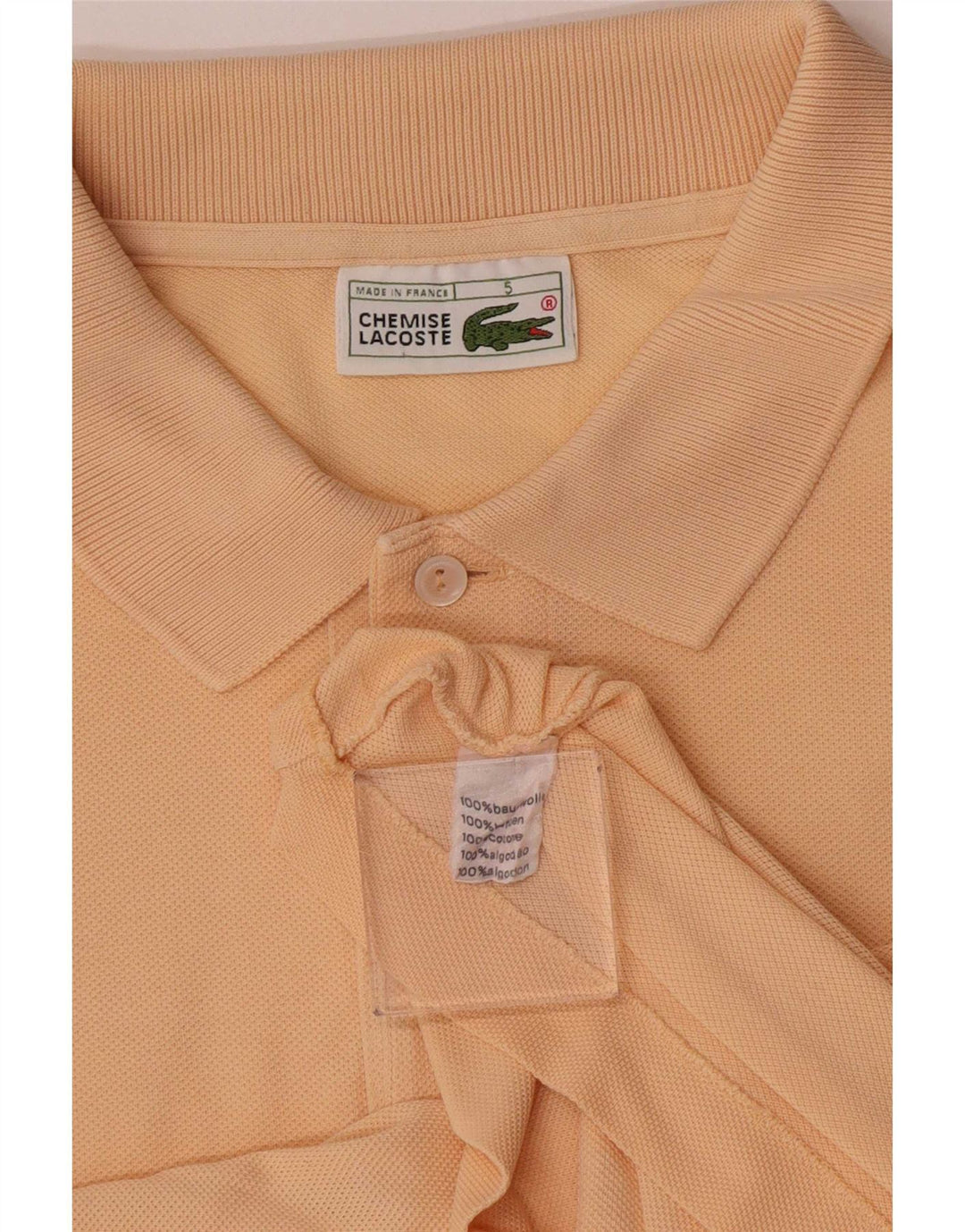 Tricou polo Lacoste pentru bărbați mărimea 5 mare bumbac roz
