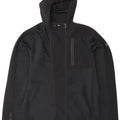 Jachetă de trening pentru bărbați Adidas cu glugă, mare, negru, poliester