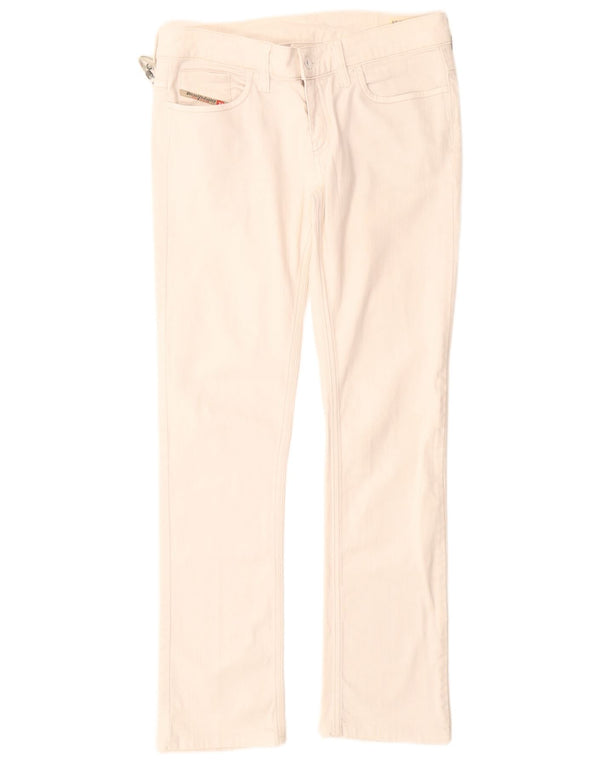 Blugi Diesel Liv Slim pentru femei W30 L30 bumbac alb