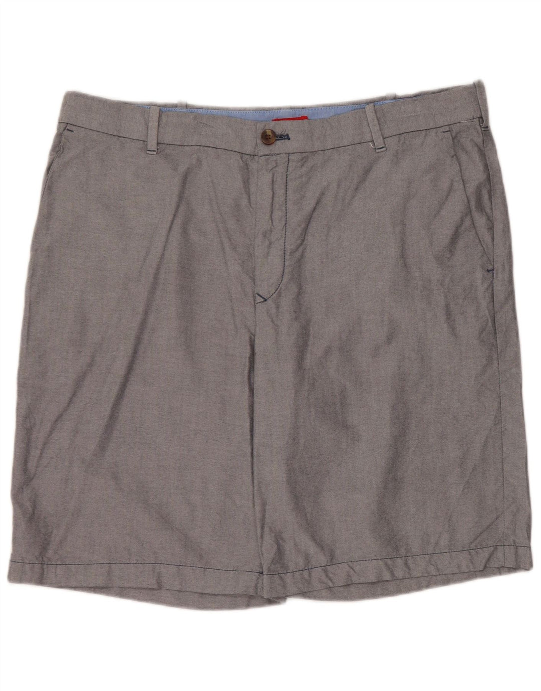Pantaloni scurți chino pentru bărbați Izod W38 XL bumbac gri