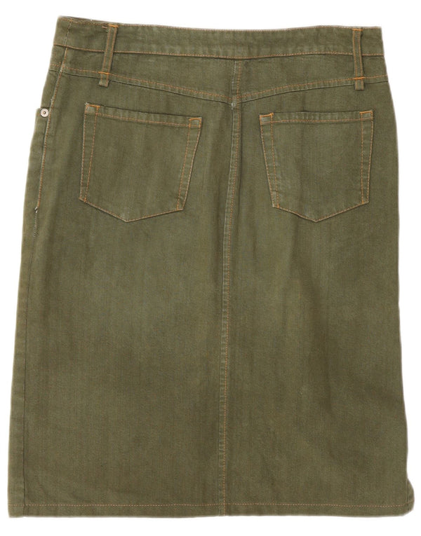 Patrizia Pepe Fusta Femei Denim IT 42 Medium W30 Kaki Bumbac