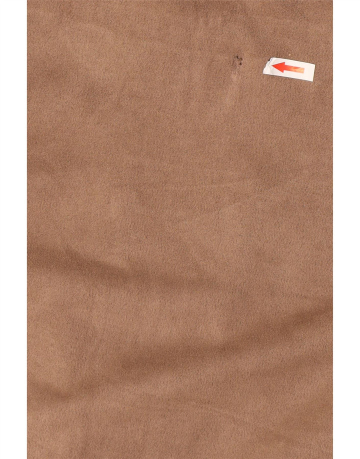 Bomber de piele intoarsa pentru barbati ZARA UK 38 Maro Mediu