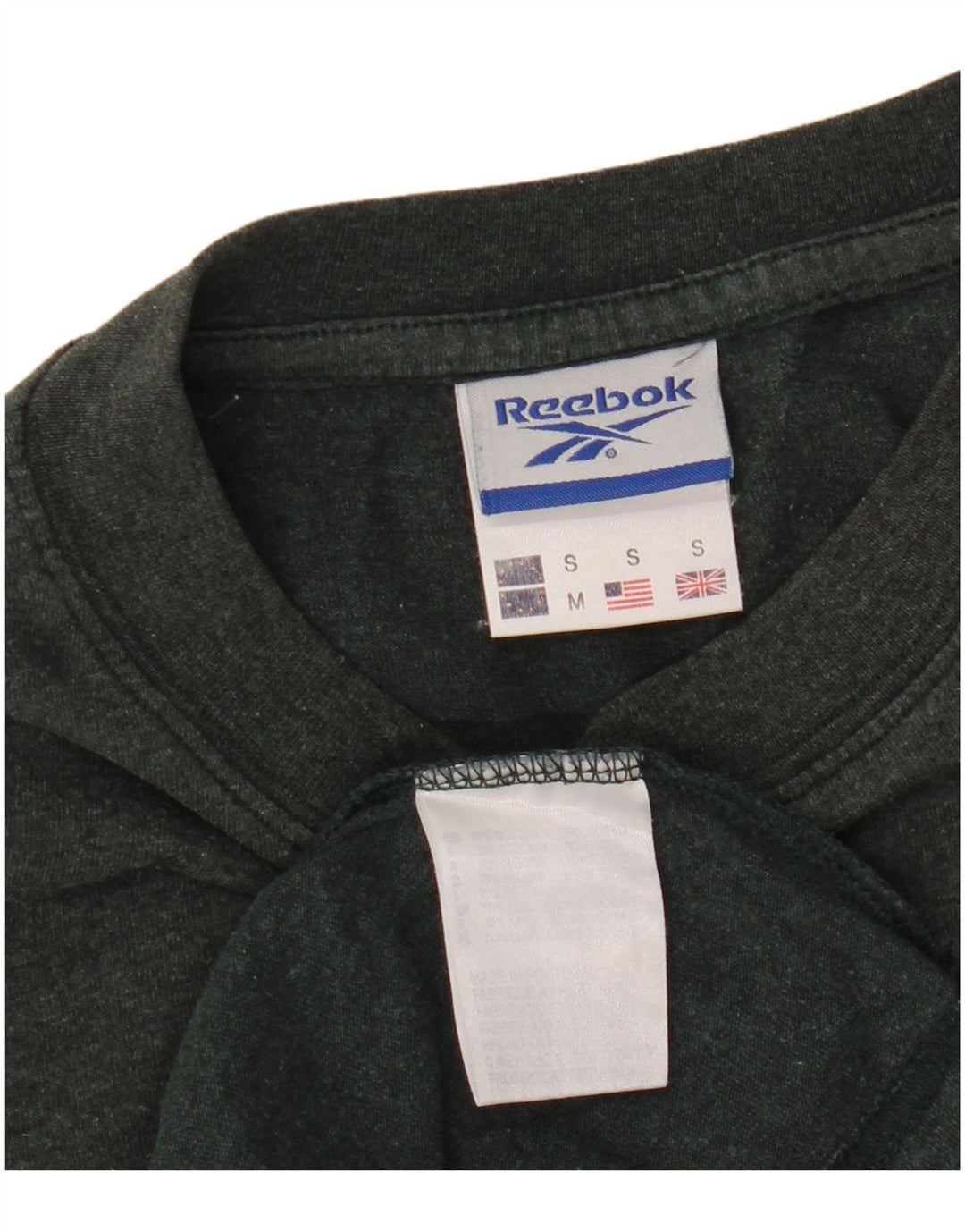 Tricou REEBOK pentru bărbați Top mic, gri, bumbac