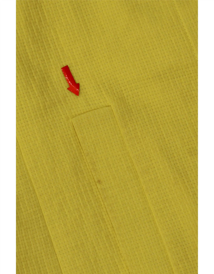 Blazer pentru femei Zara UK 14 Bumbac galben mediu