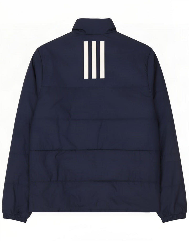 Jachetă căptușită pentru bărbați Adidas UK 38 Medium Bleumarin Poliester