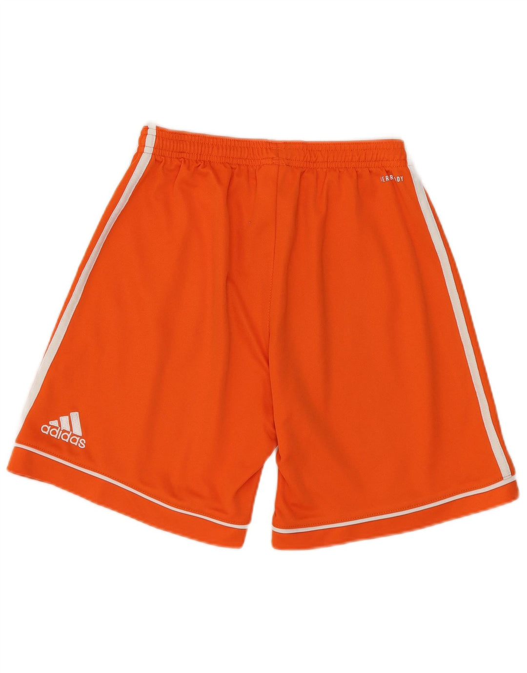 Pantaloni scurți sport Aeroready Adidas pentru bărbați, poliester portocaliu mic