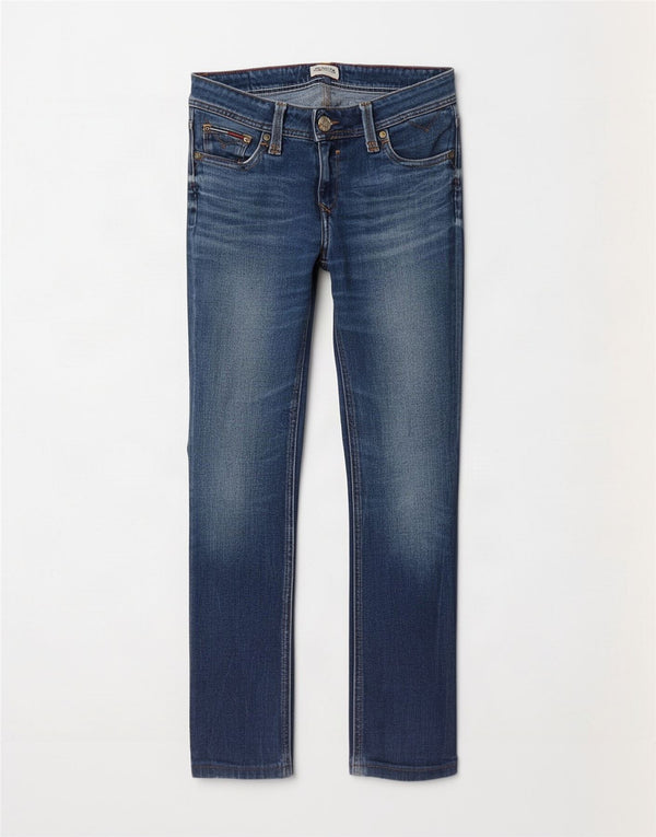 Blugi slim pentru femei Tommy Hilfiger W28 L28 bumbac albastru