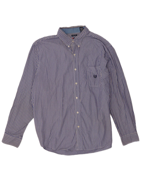 Cămașă pentru bărbați Chaps 2XL, bumbac cu dungi albastre