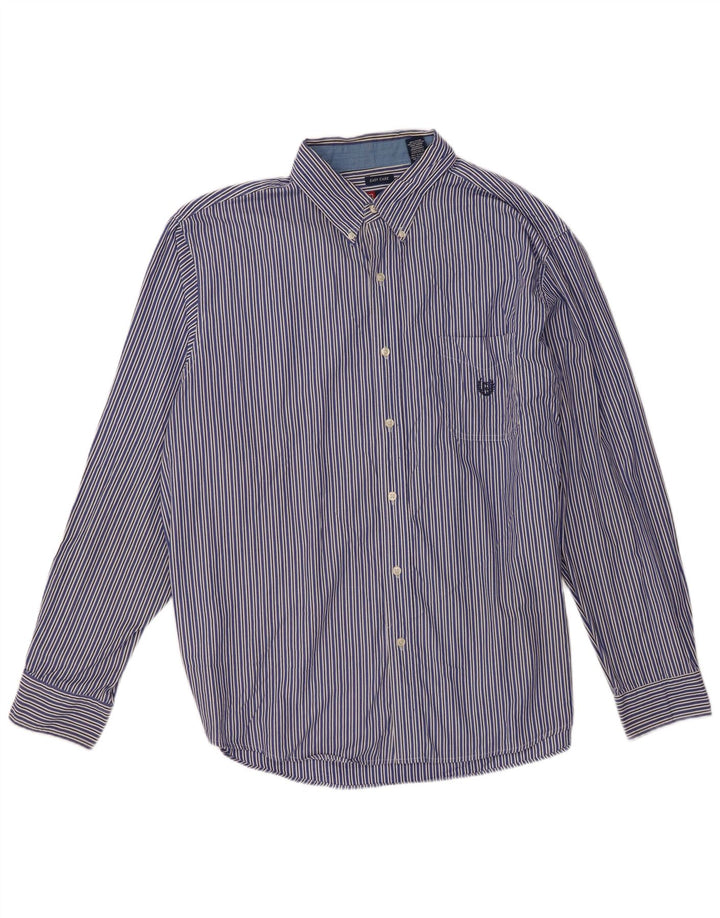 Cămașă pentru bărbați Chaps 2XL, bumbac cu dungi albastre