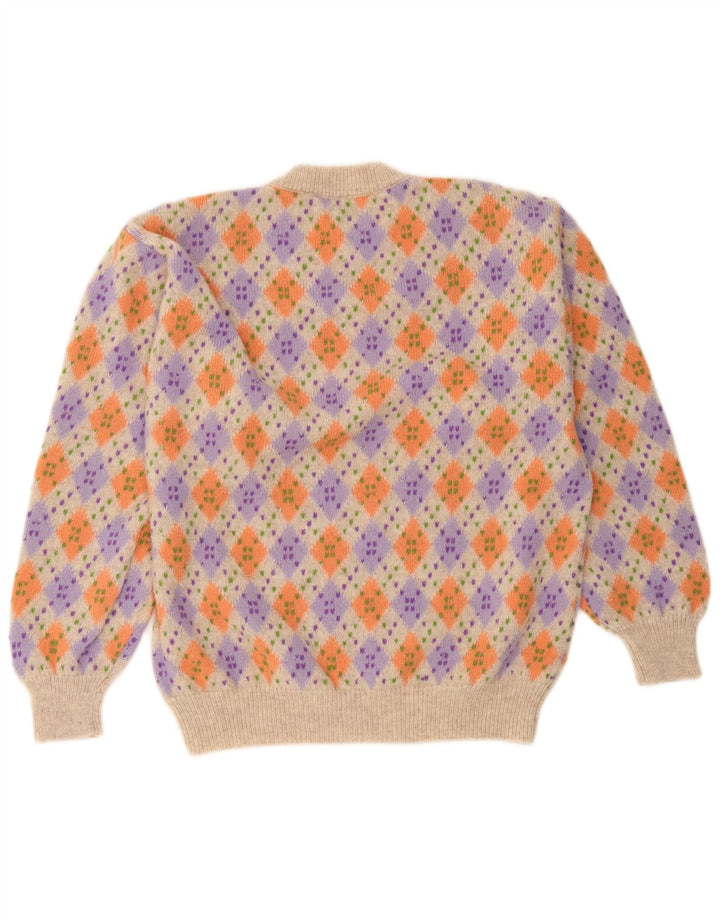 Pulover Benetton pentru bărbați cu gât crew pulover IT 48 Medium Multicolor