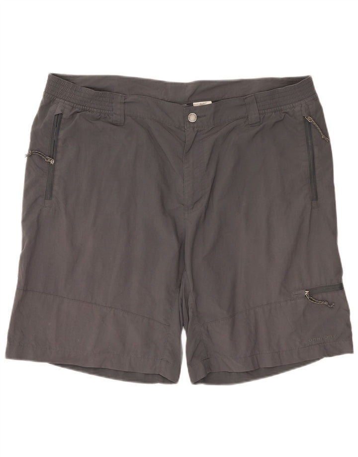 Pantaloni scurți Columbia Titanium Cargo XL W40, nailon gri