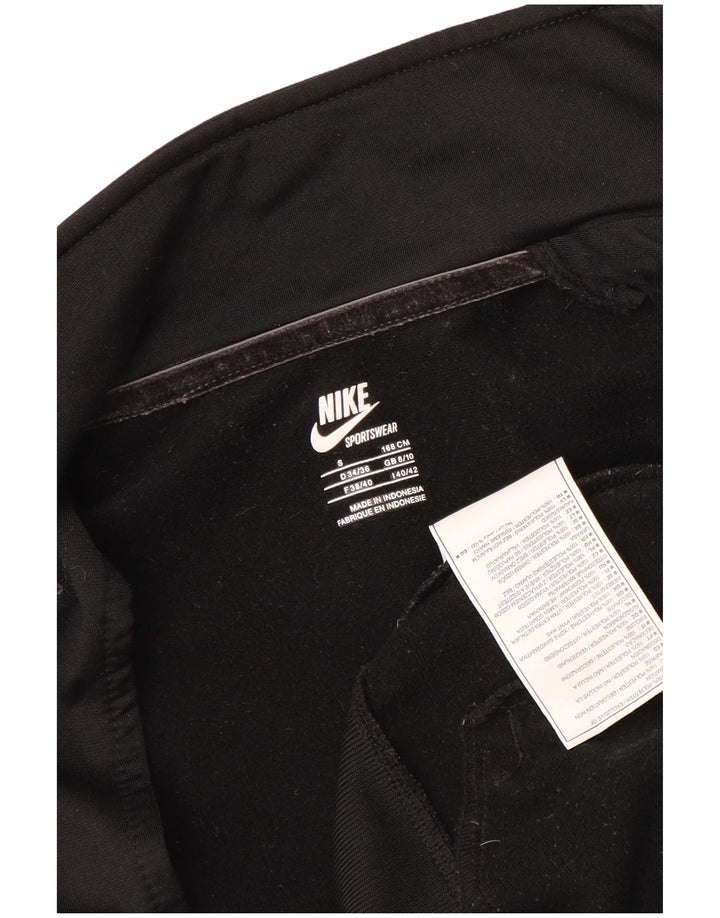 Jachetă de trening Nike pentru femei UK 8/10 Poliester negru mic