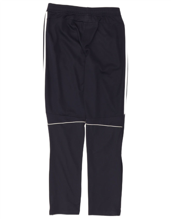 Pantaloni de trening Adidas pentru băieți 15-16 ani poliester bleumarin