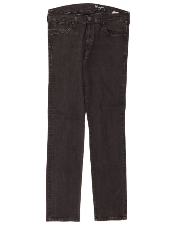 Blugi Wrangler Larston Tapered Slim W34 L34 bumbac gri