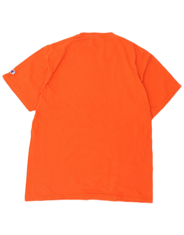 Tricou grafic pentru fotbal pentru bărbați Champion Bucknell Bison Top mare portocaliu