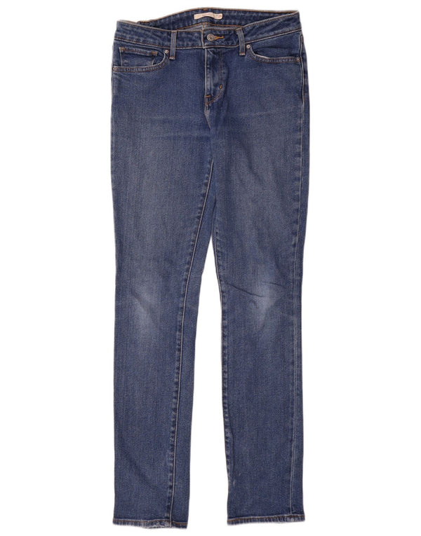 Blugi Levi's 712 Slim pentru femei W29 L32 Bumbac albastru