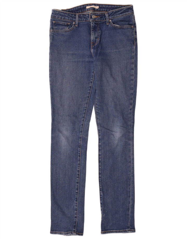 Blugi Levi's 712 Slim pentru femei W29 L32 Bumbac albastru