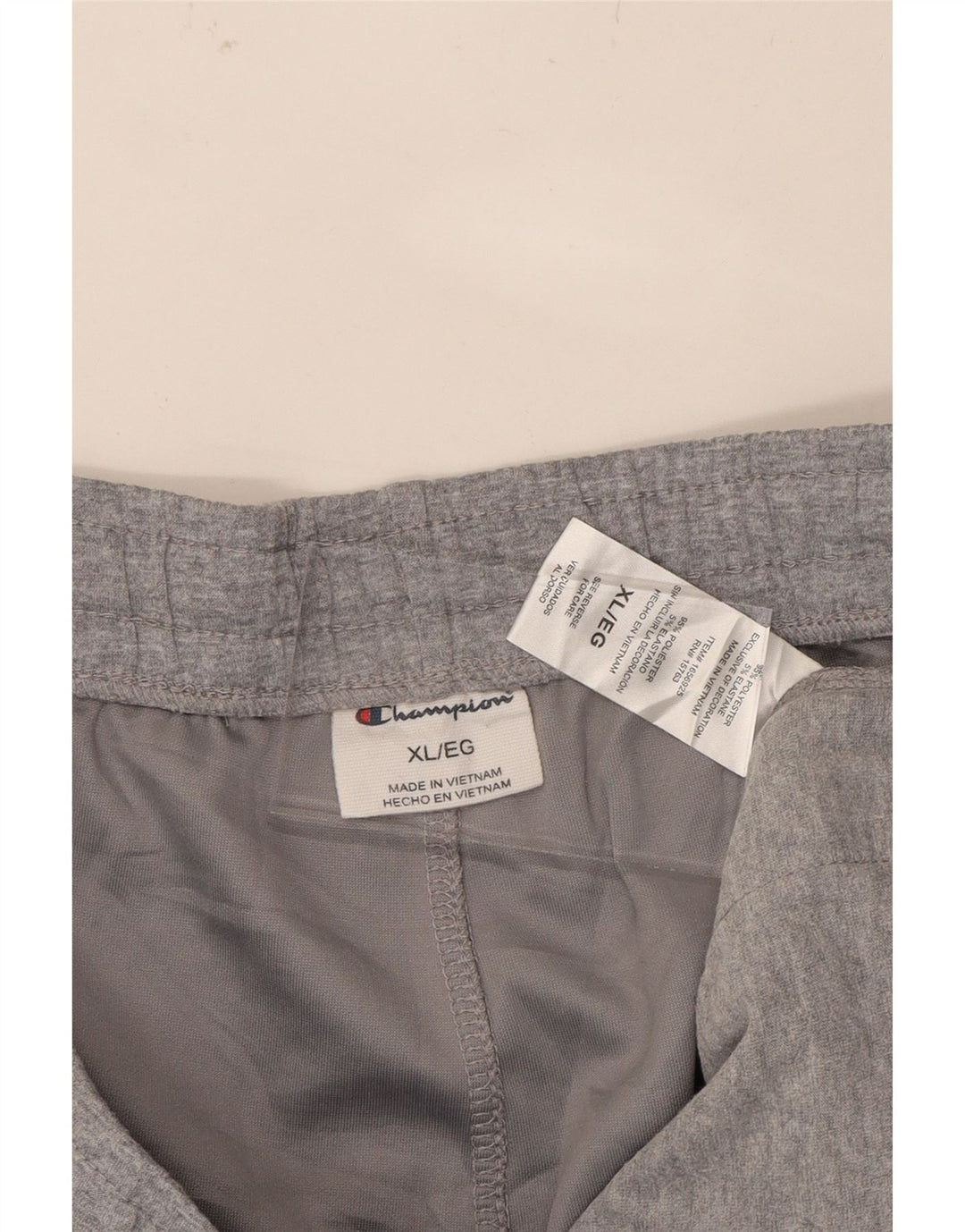 CHAMPION Mens Tracksuit Trousers Joggers XL  Grey Polyester Vintage Champion and Second-Hand Champion from Messina Hembry 