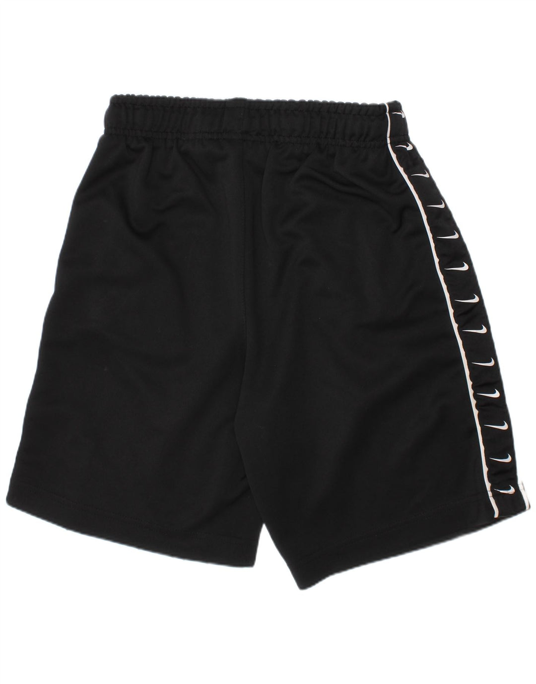 Pantaloni scurți sport grafic NIKE pentru băieți 12-13 ani, mari, negru, poliester