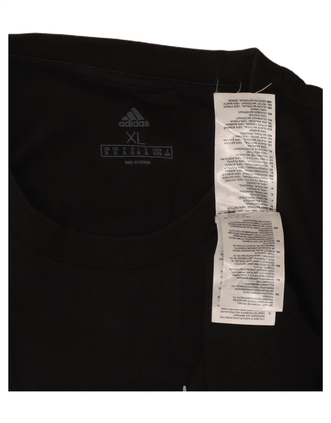 Tricou grafic ADIDAS pentru bărbați Top XL bumbac negru