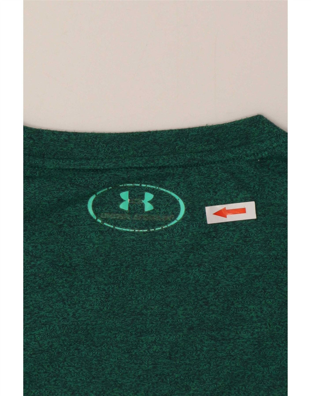 Tricou largi Under Armour pentru bărbați Top Medium Green Flecked