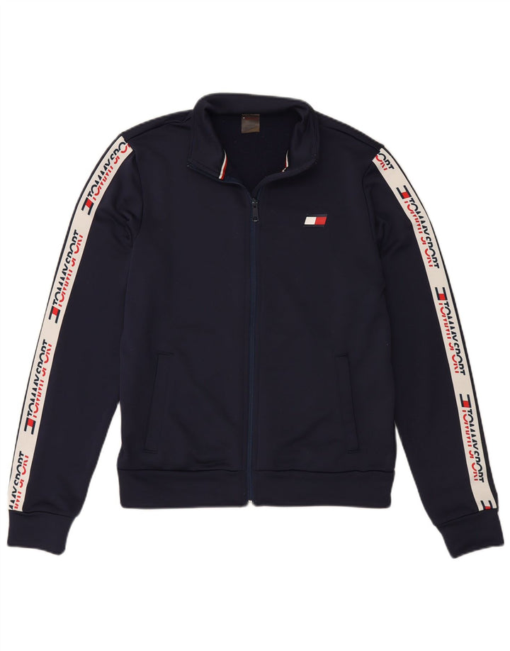 TOMMY HILFIGER Trening pentru bărbați Jachetă de top, mică, albastru bleumarin
