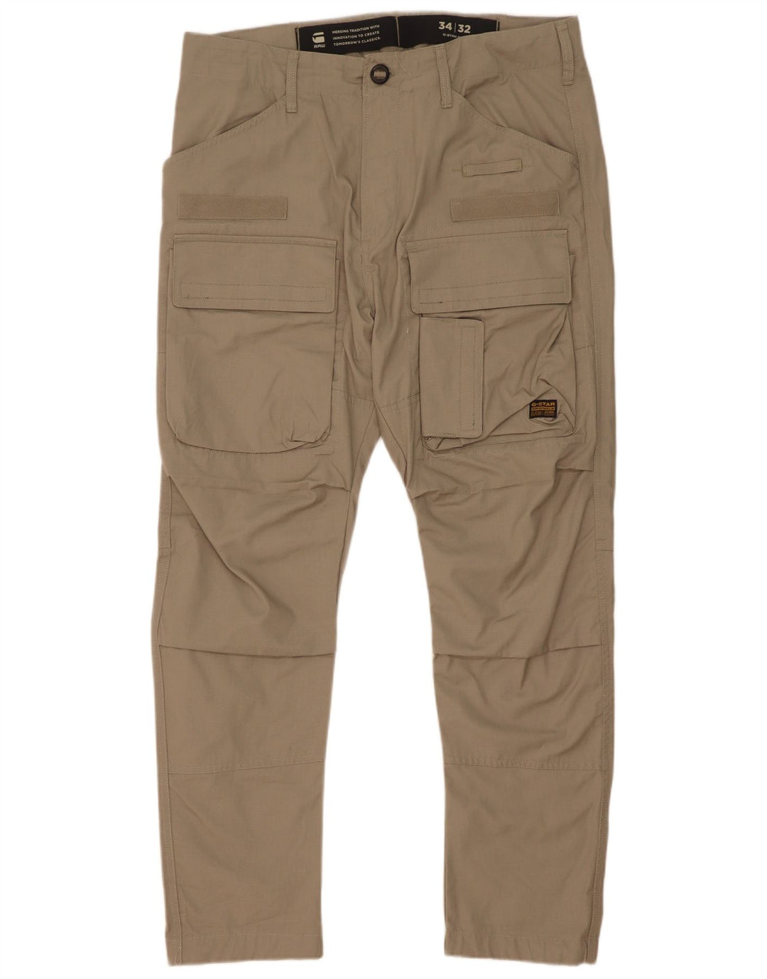 Pantaloni cargo conici pentru bărbați G-Star L34 L32 bej