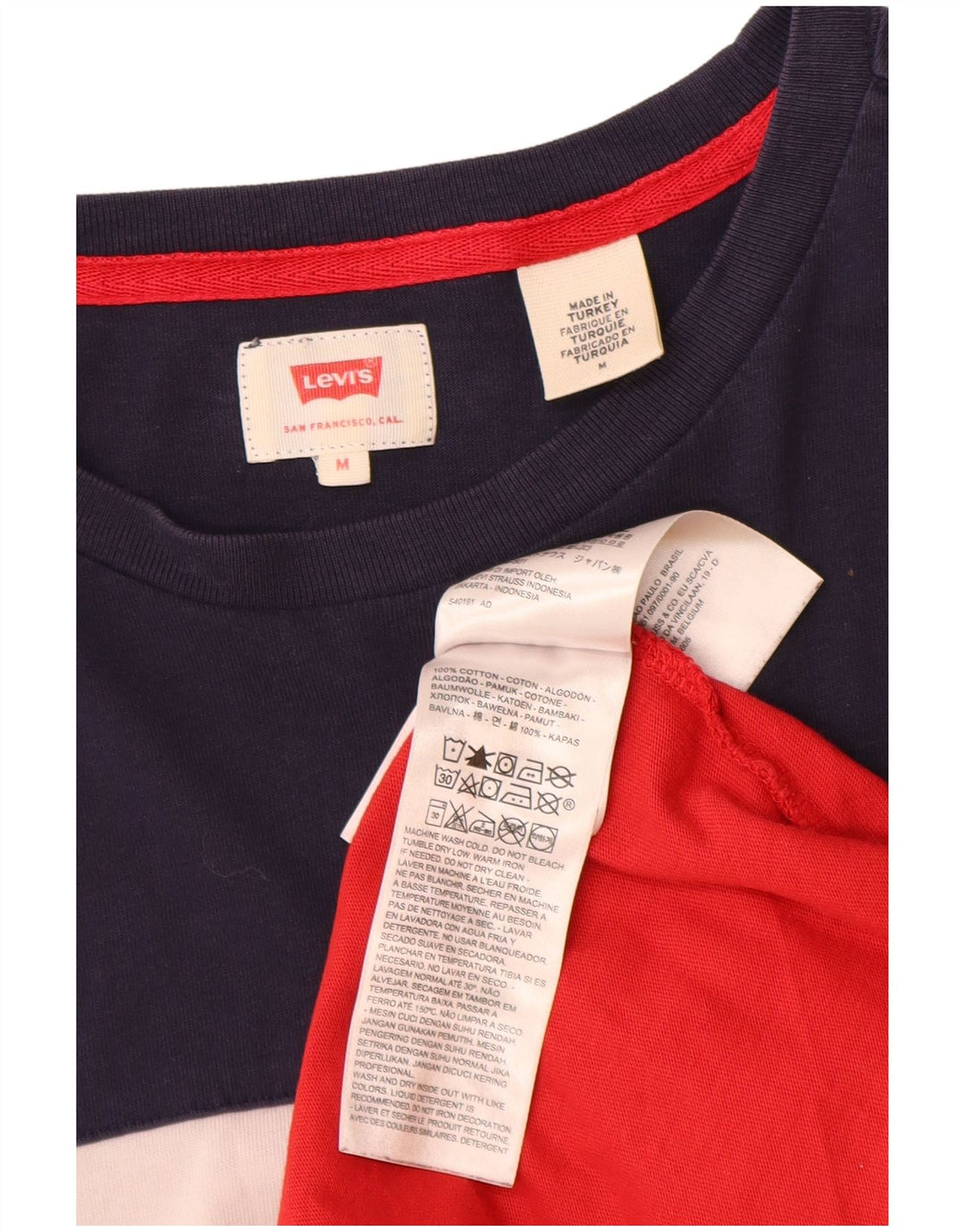 Tricou grafic pentru bărbați Levi's Top mediu multicolor din bumbac color bloc