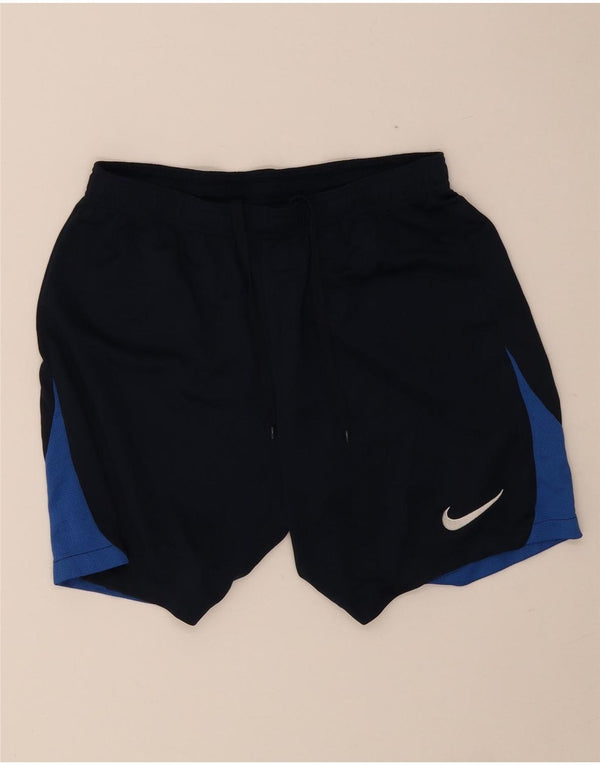 Pantaloni scurți sport subțiri Nike Dri Fit pentru bărbați, mari, bleumarin, poliester color bloc
