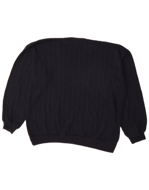 Pulover pentru damă Zara, cu gât turnut, Marea Britanie, 10 Mic, bleumarin, cu dungi