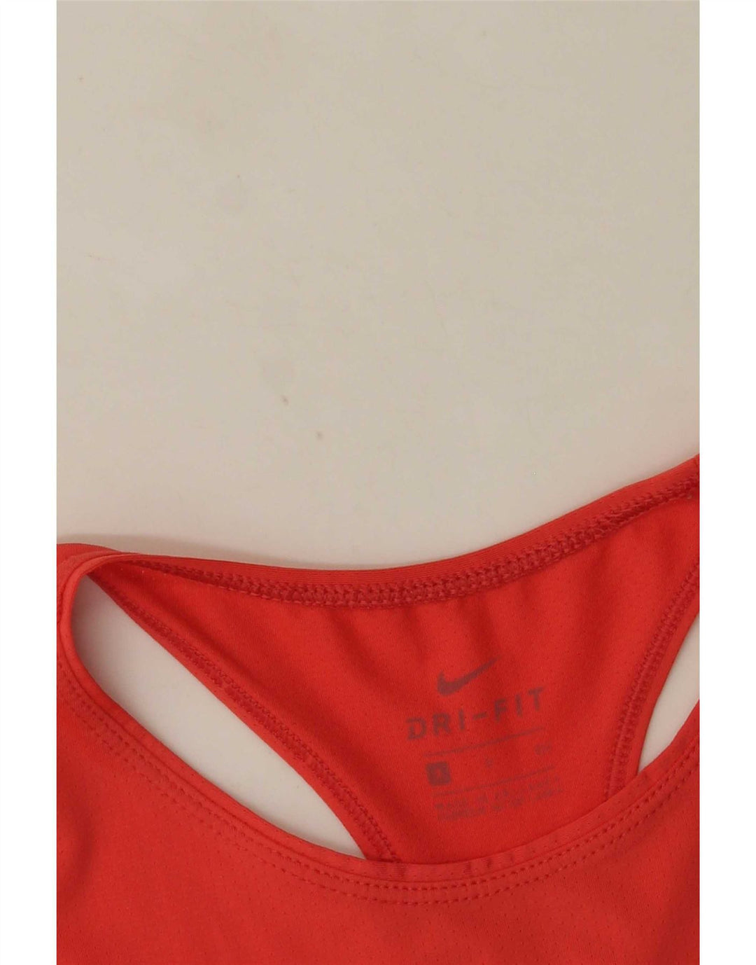 Vesta Nike Dri Fit pentru femei UK 10 Small Orange